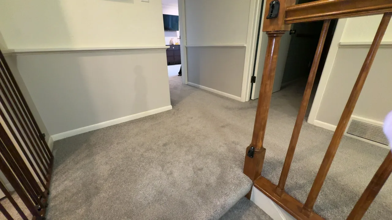 Family living space inspected in a Hutchinson home