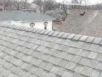 Asphalt roof inspected for wind-lifted shingles in Hutchinson, MN