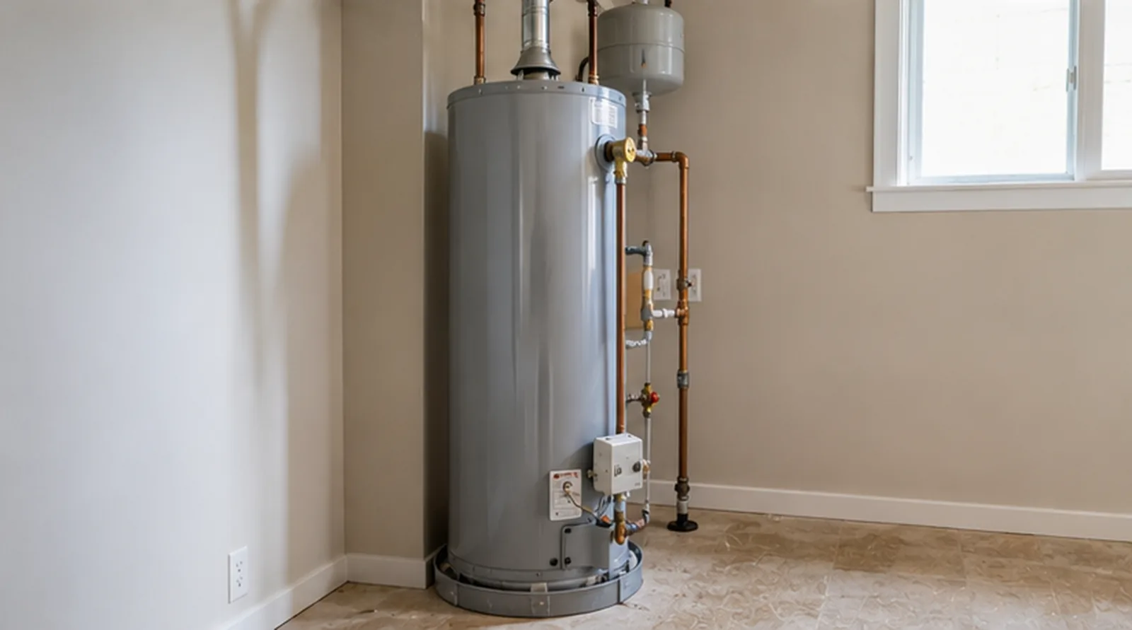 Water heater venting inspected for proper combustion in Hutchinson